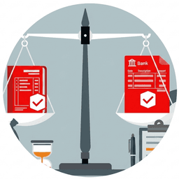 Bank Reconciliation Icon