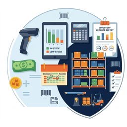 Inventory Management Icon