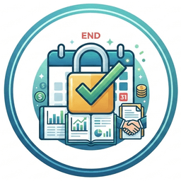 Period-End Closing Icon